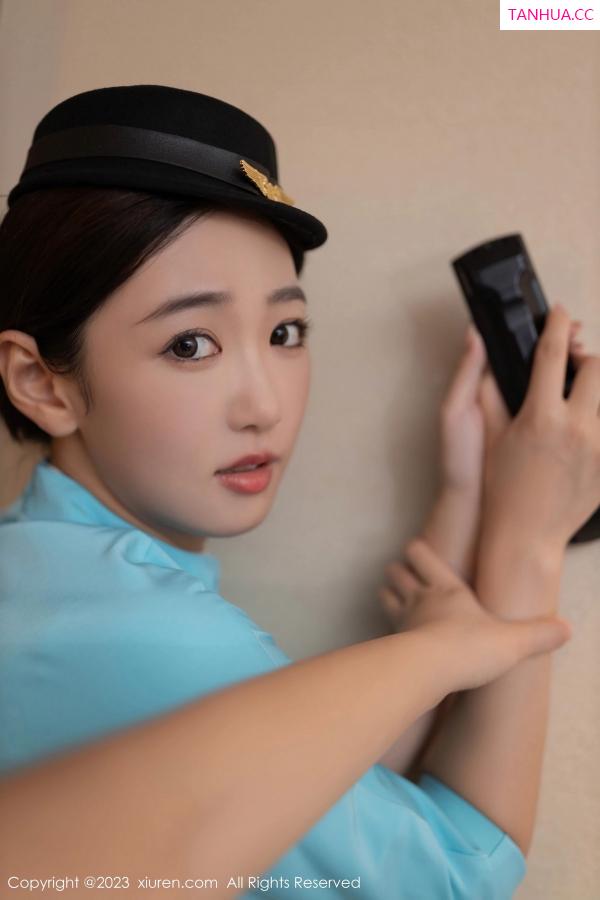 唐安琪  [XiuRen]高清写真图 2023.10.16 No.7516 唐安琪 黑丝美腿第13张图片